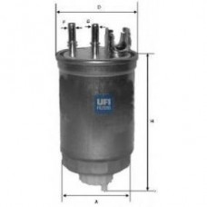 filter goriva UFI 24.412.00