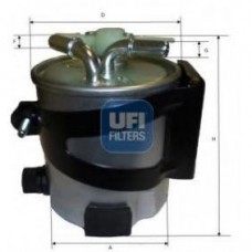 filter goriva UFI 55.417.00
